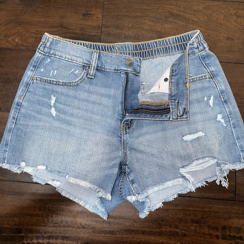 Soft and stretchy Aerie jean shorts